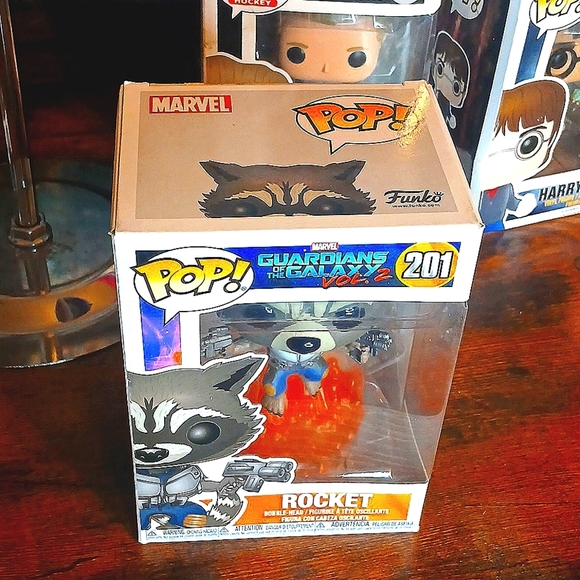 Funko Pop Guardians of the Galaxy Rocket Figure 3 For $15 - Picture 3 of 6